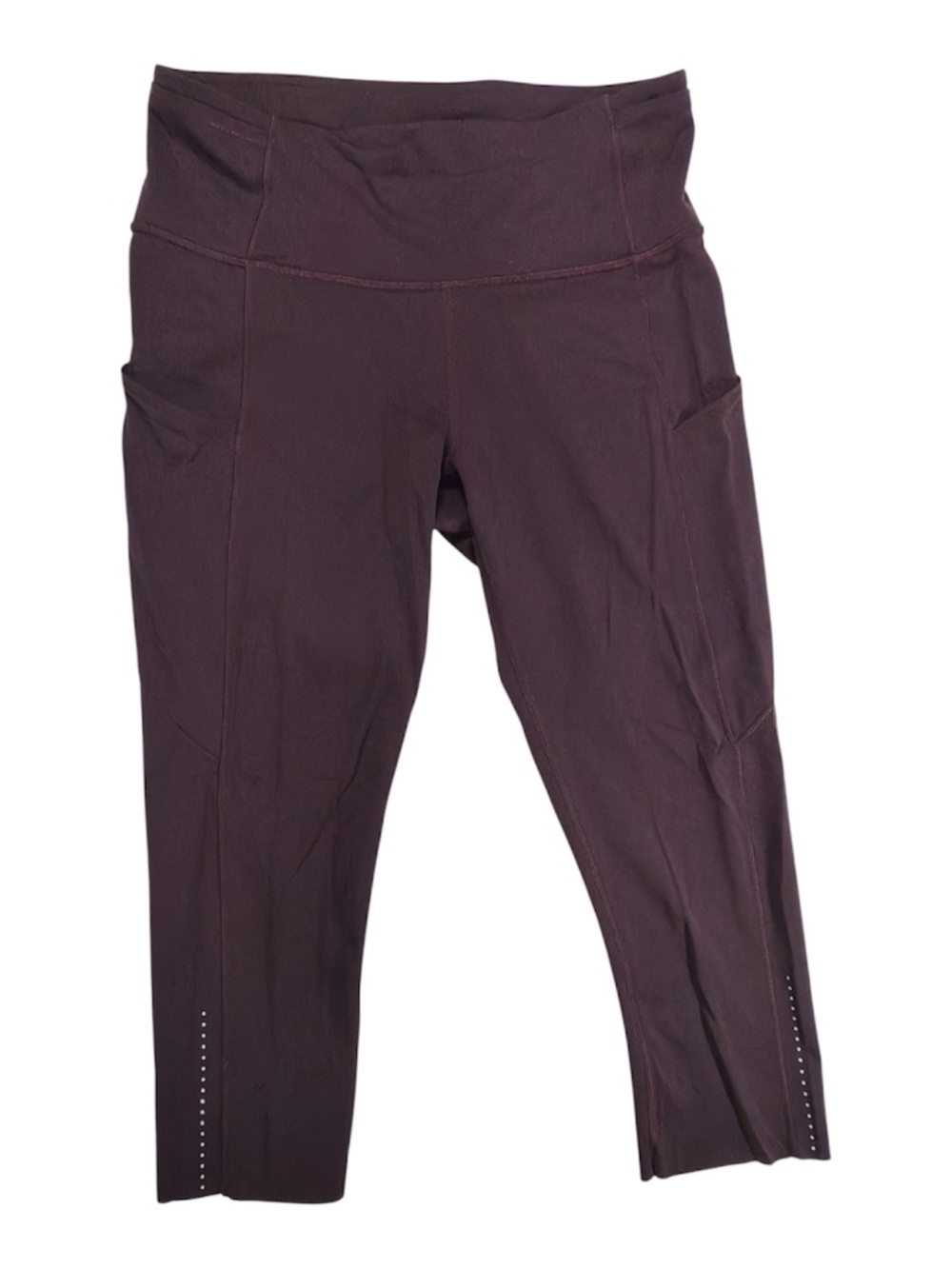Lululemon Fast and Free Reflective High-Rise Crop 19" - Resale Size 8